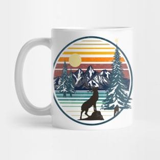 Deer and Winter Mug